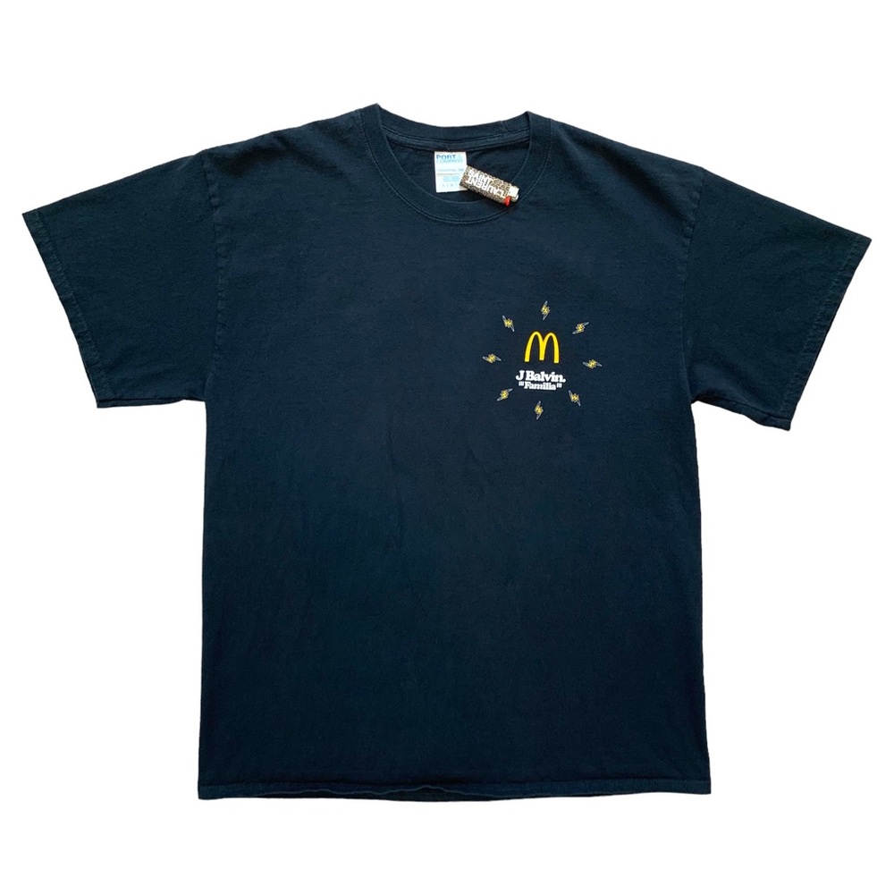 2020 mcdonald’s x J BALVIN “familia” crew merch t-shirt